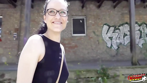 Teeny enjoys fucking on the table