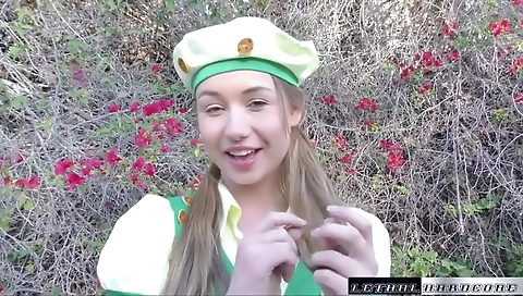 Madille's face and friend /ow jim