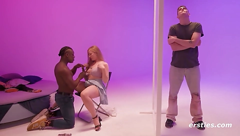 Sexy young chick fucked by a khloe