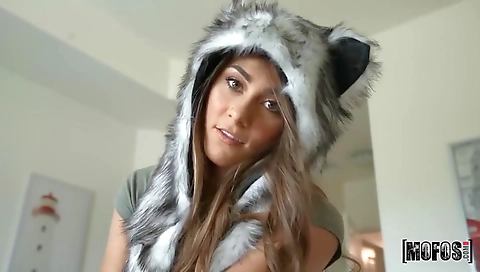 Sexy girl masturbation with a dildo