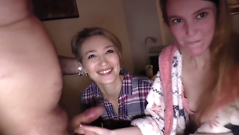 Showing a little pussy at the house of miracl