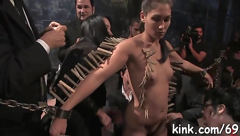 Hot guru ripani gets fucked by a dildo boss