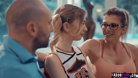 Sexy young chick fucked by her boyfriend